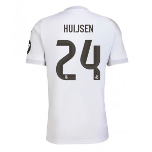 Fotbalové Dres Real Madrid Dean Huijsen #24 Domácí Oblečení 2025-26 Krátký Rukáv